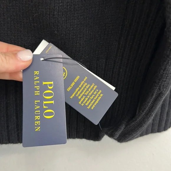 Polo Ralph Lauren mock Neck pullover wool men’s sweater - Picture 3 of 9